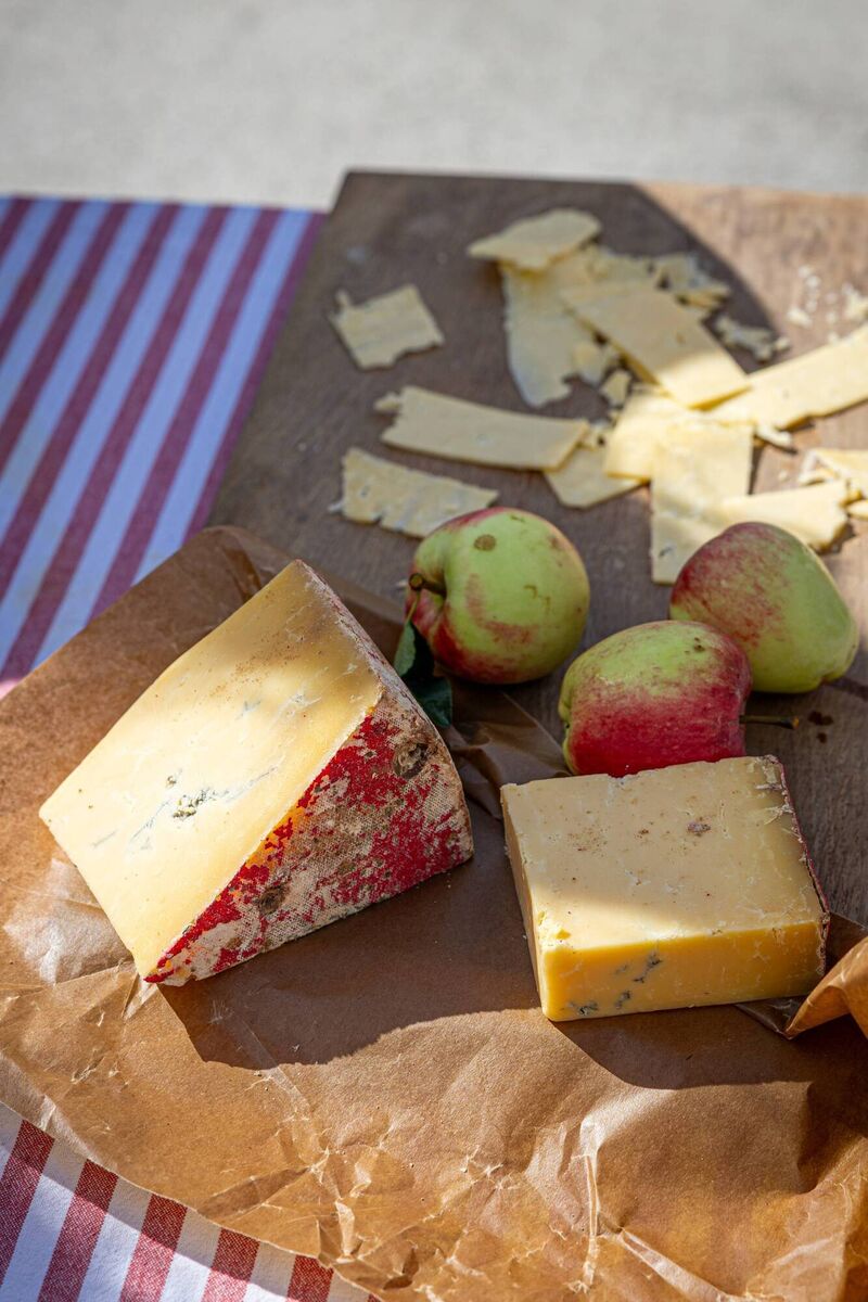 Mount Leinster Cheddar made from Coolattin Cheese by Siomha Guiney for Wicklow Naturally